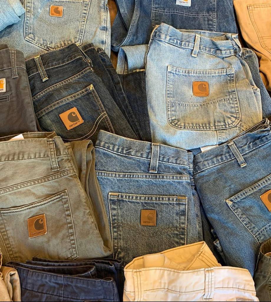 Original Carhartt pants 20 pieces jeans