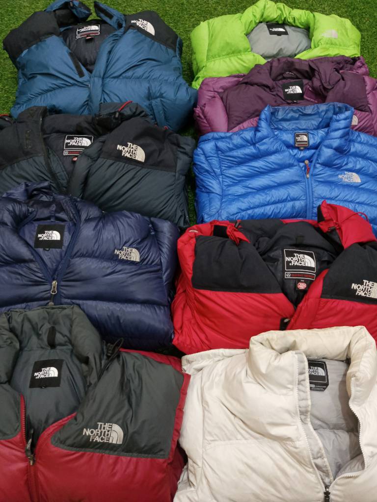 The north face puffer jacket 700/800 -24 pieces