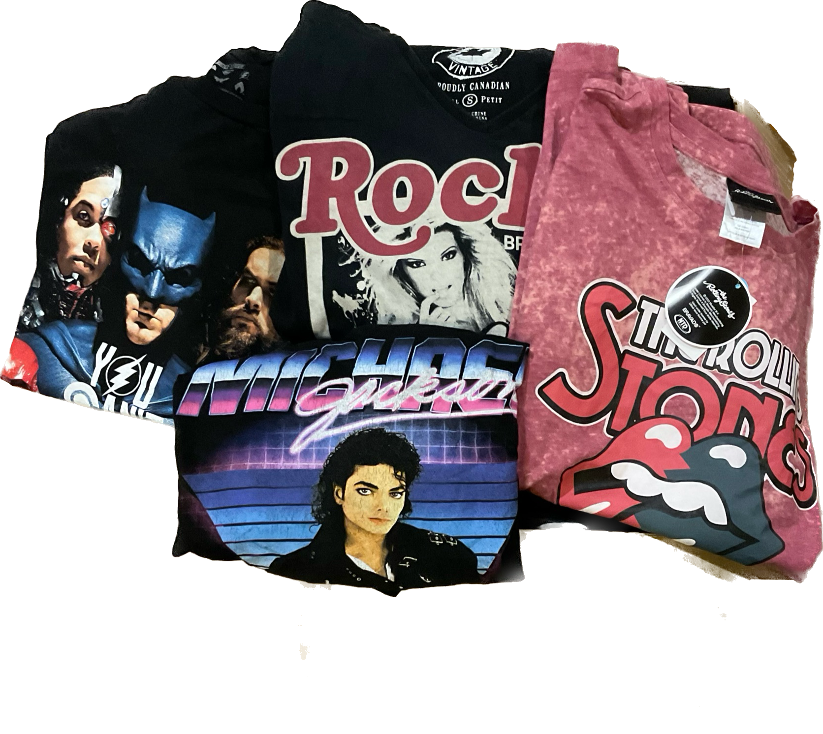 Rock/Music/Movie Tshirts - 50 Pcs