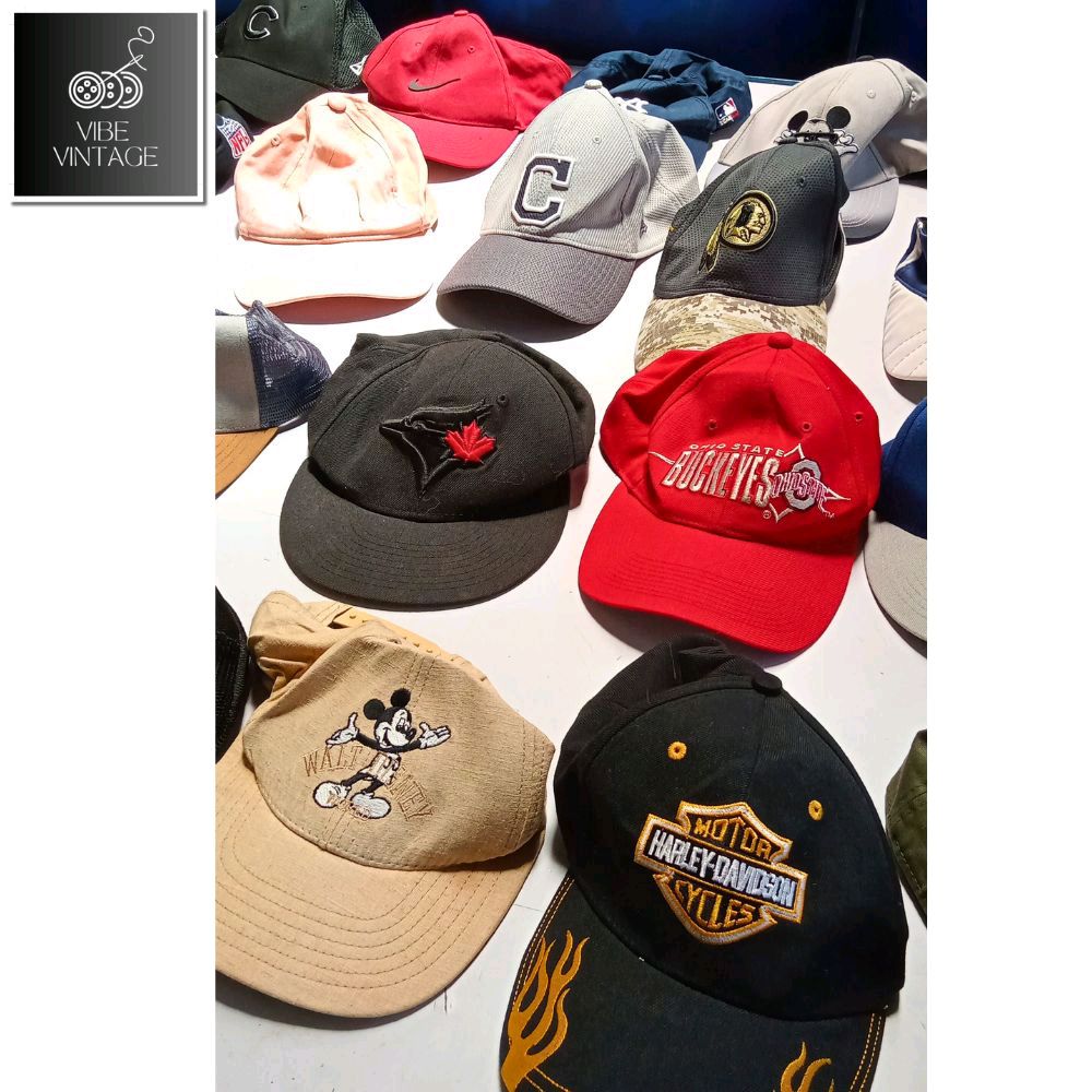 BRANDED CAPS 30 PCS BUNDLE