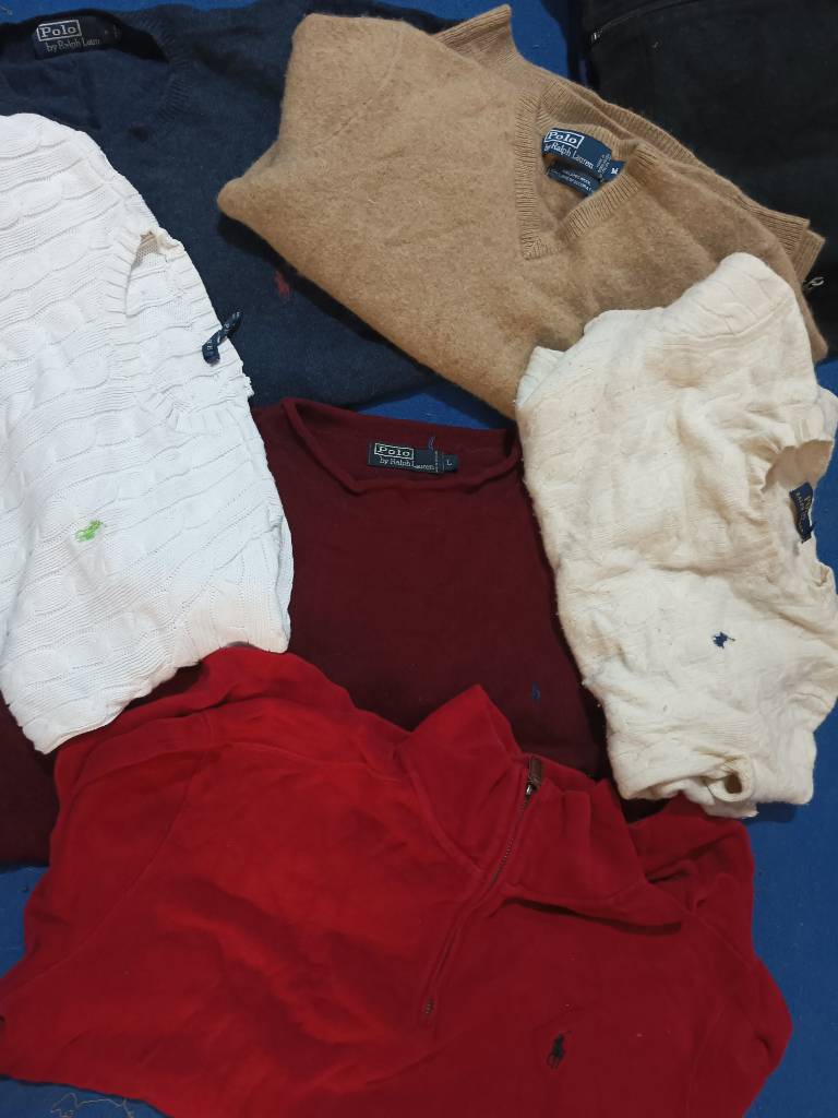 Branded Polo sweater