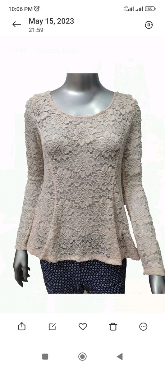 Y2K Poly blouse 25 Piece's