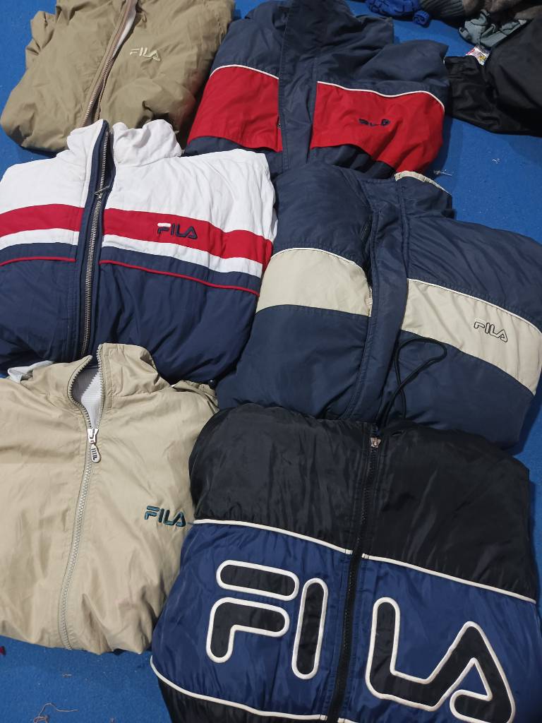 Branded Fila jackets