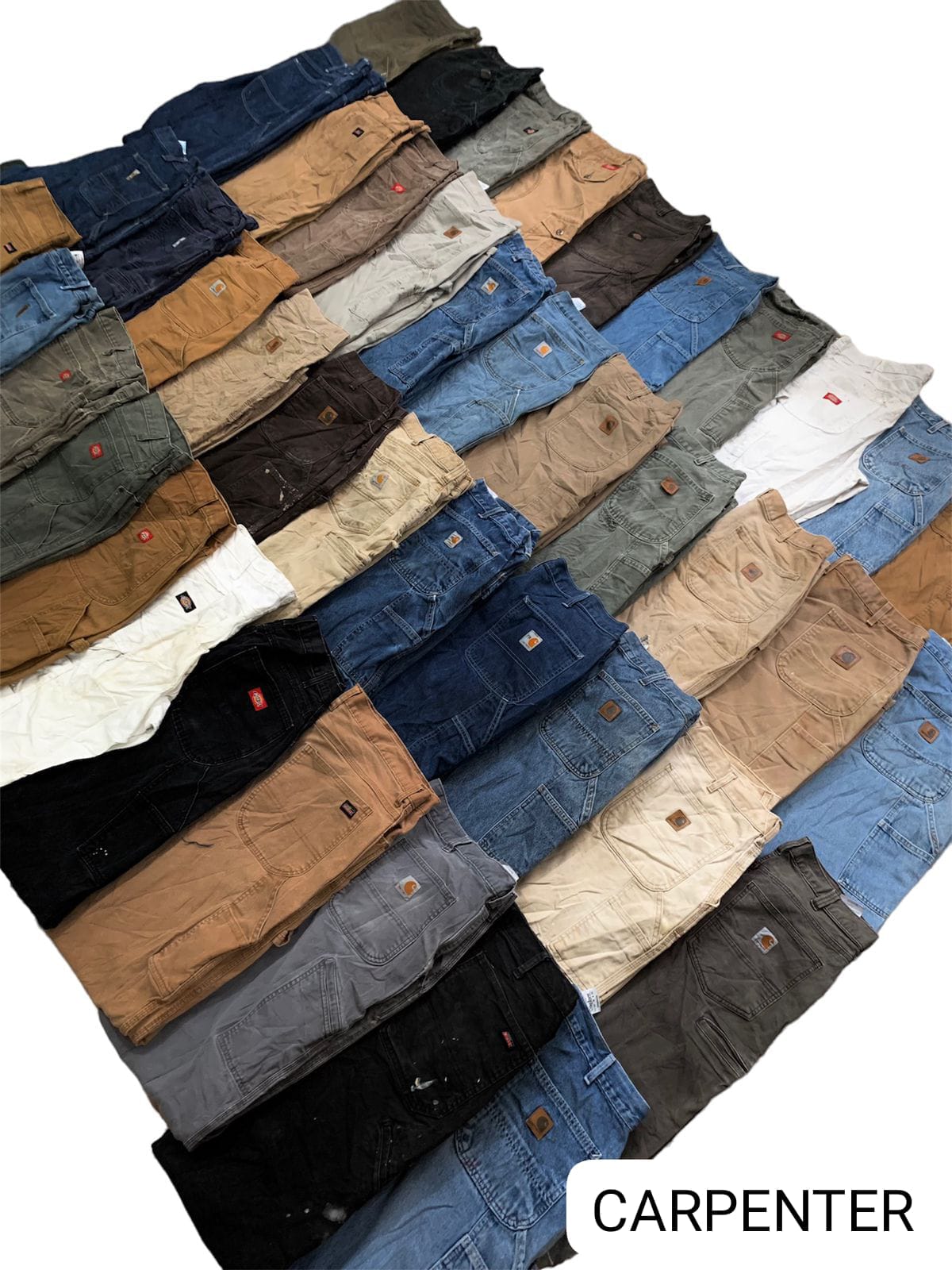 Carhartt and dickies carpenter pants