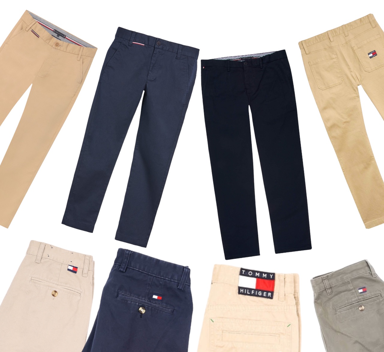 💥 Sale - 30% off TOMMY HILFIGER COTTON TROUSER BALE - 100PC