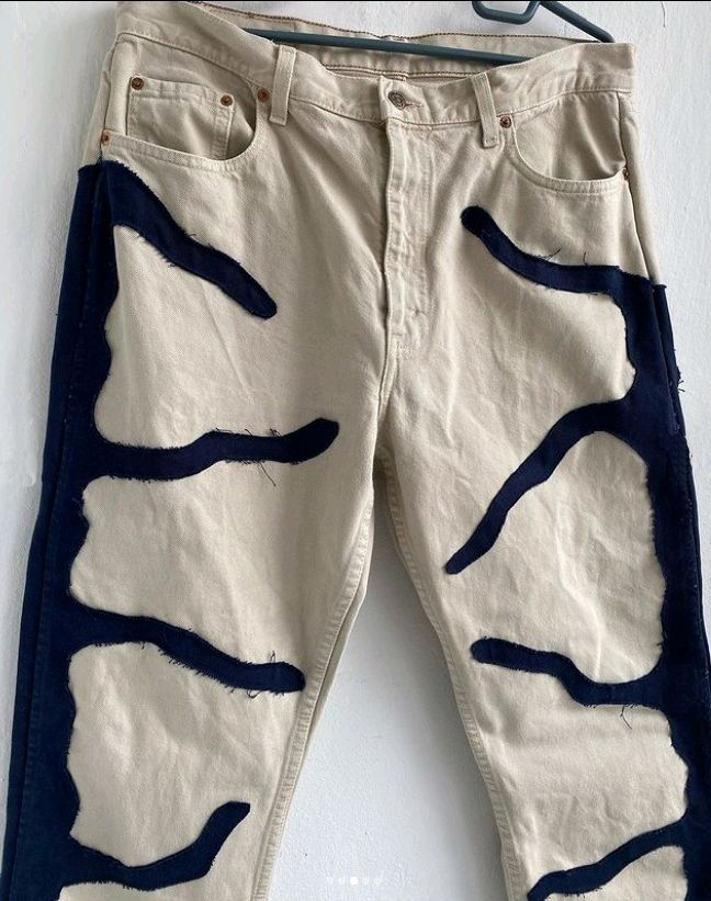 CR982 Men reworked spider shape Trouser - 50 pieces