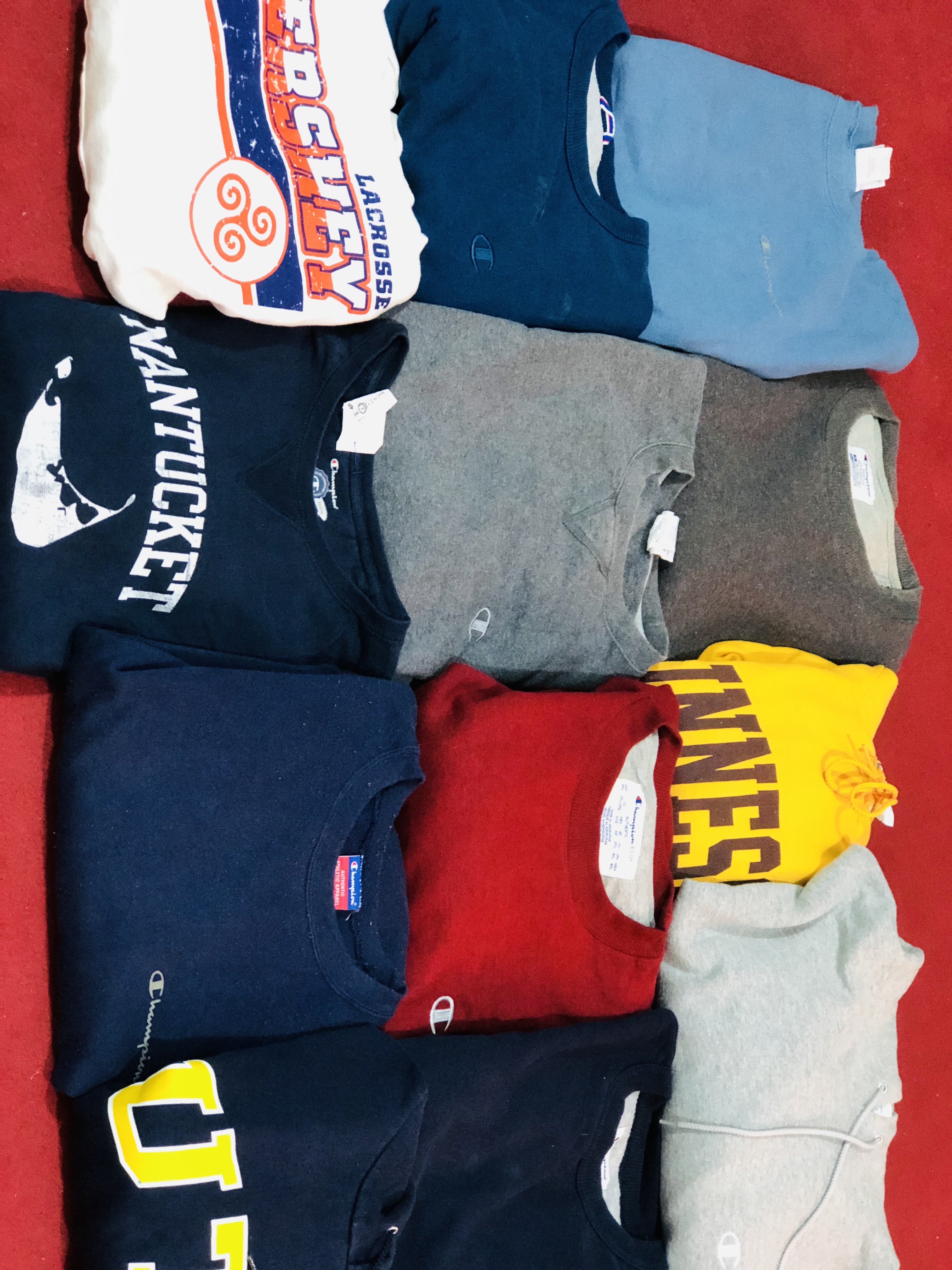 Branded champion hoodies