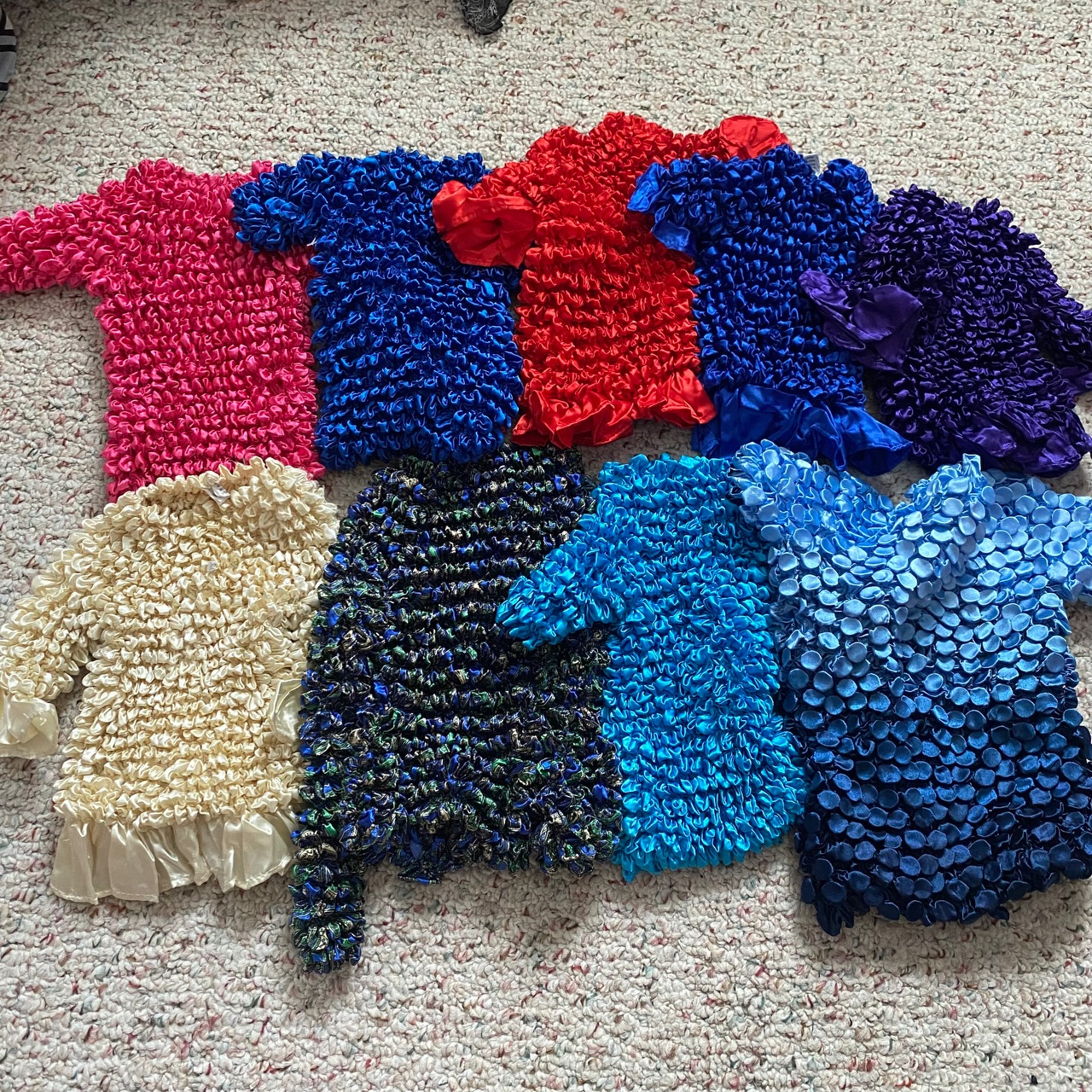 Popcorn shirt bundle y2k multicolor one size