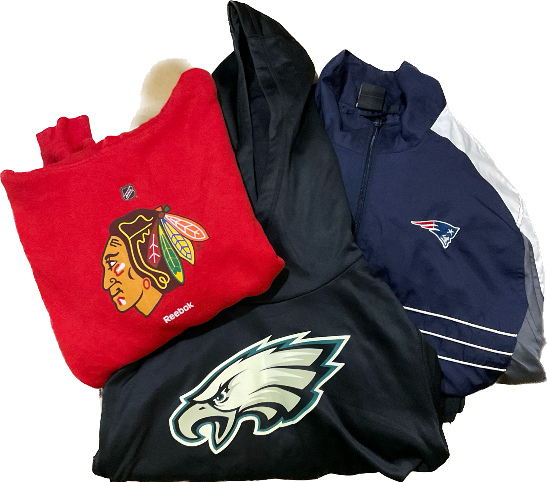 NBA/NFl/NHL/Nike Team Jackets, Hoodies , Sweatshirts