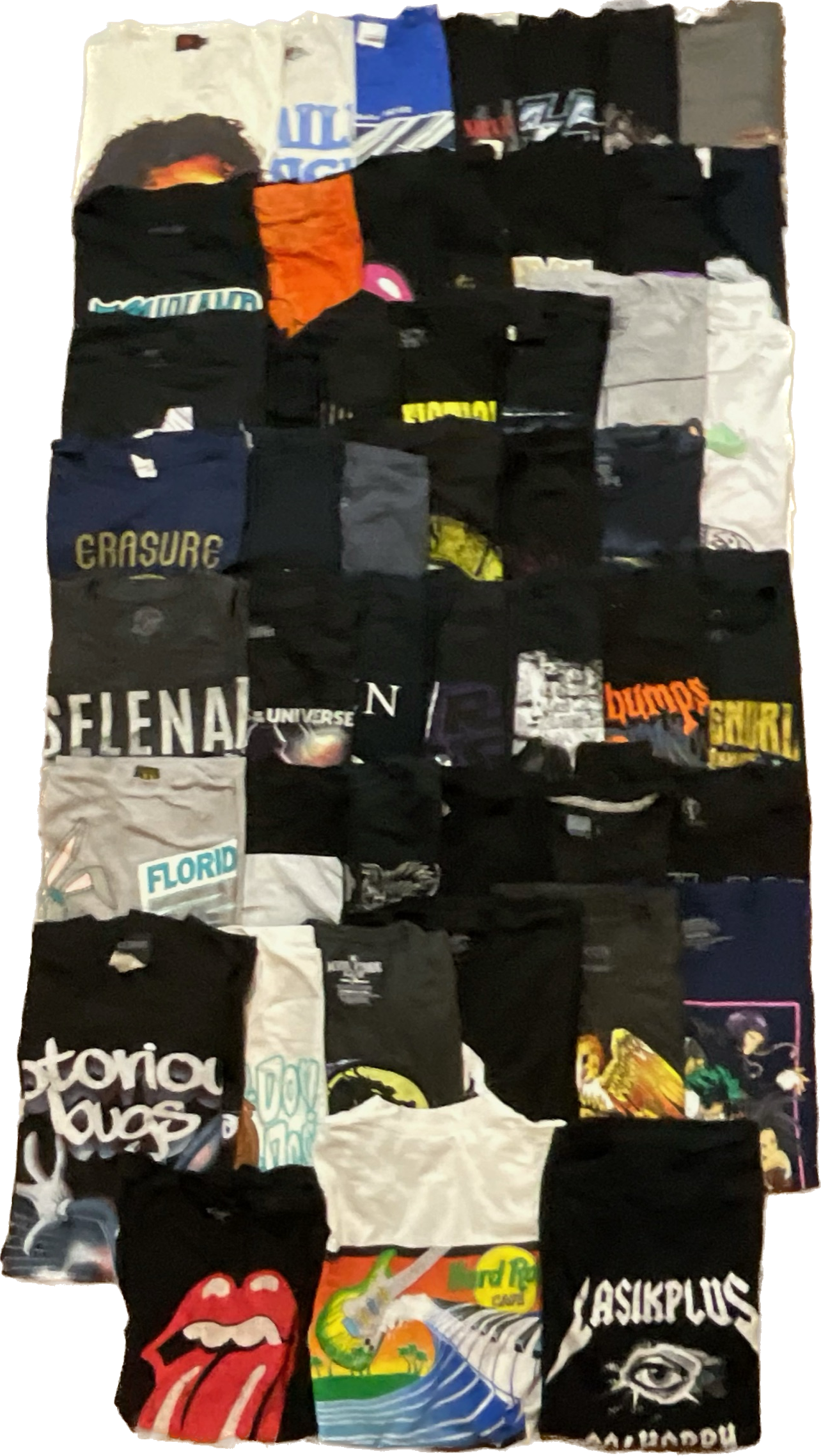 Rock/Music/Movie Tshirts - 50 Pcs