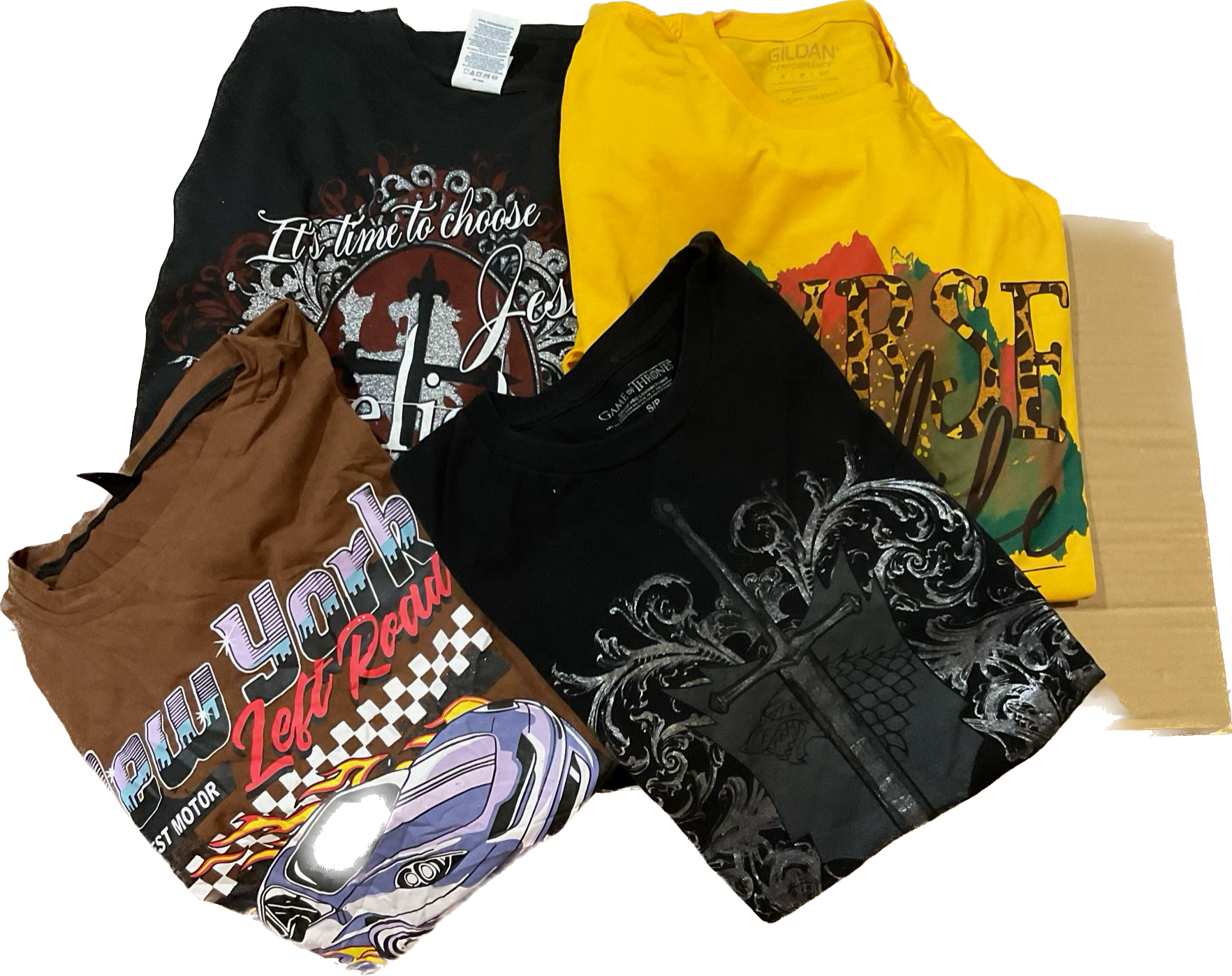 Vintage Printed Tshirts - 150 Pcs