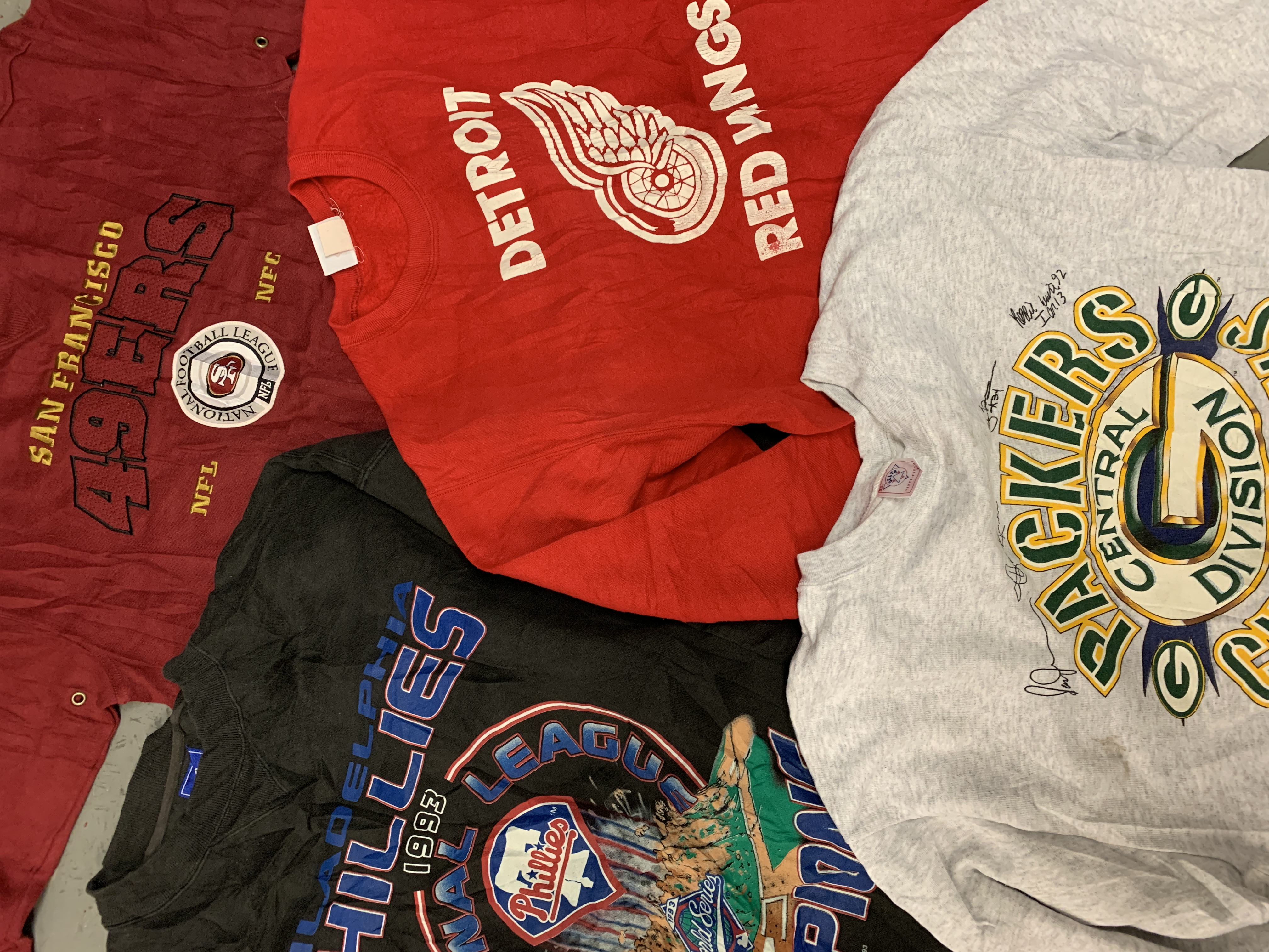 AMERICAN PRO SPORTS SWEATSHIRTS - 20KG SACKS