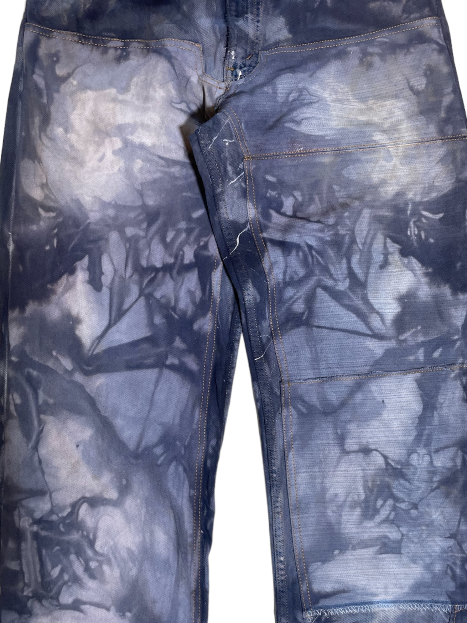 Trèsindien Levi’s retravaillée Double genou