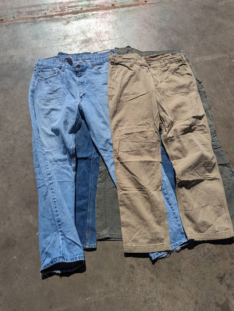 Vintage Carhartt Pants Workwear Denim x 17