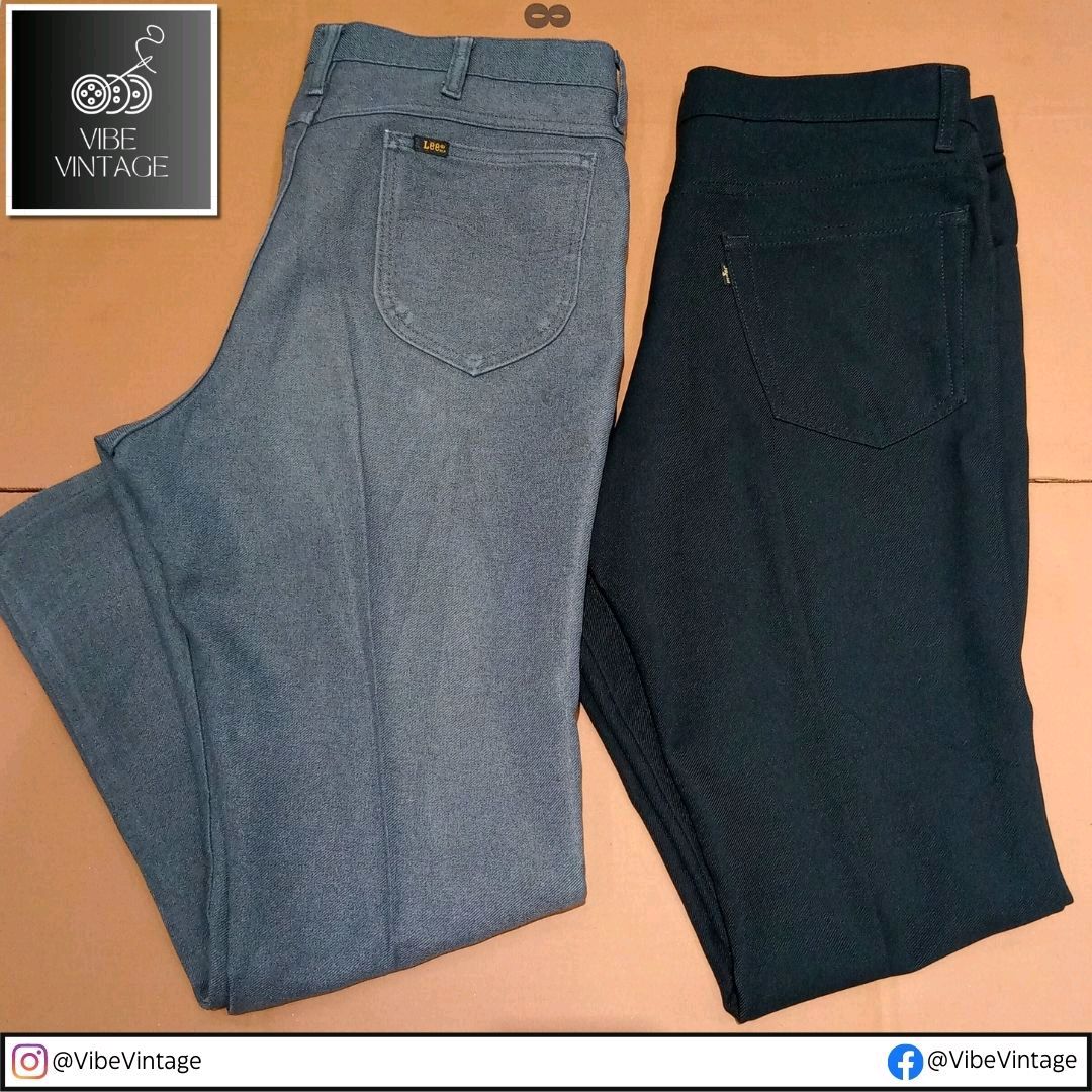 LEVI'S, LEE, POLYESTER PANTS 20 PCS BUNDLE